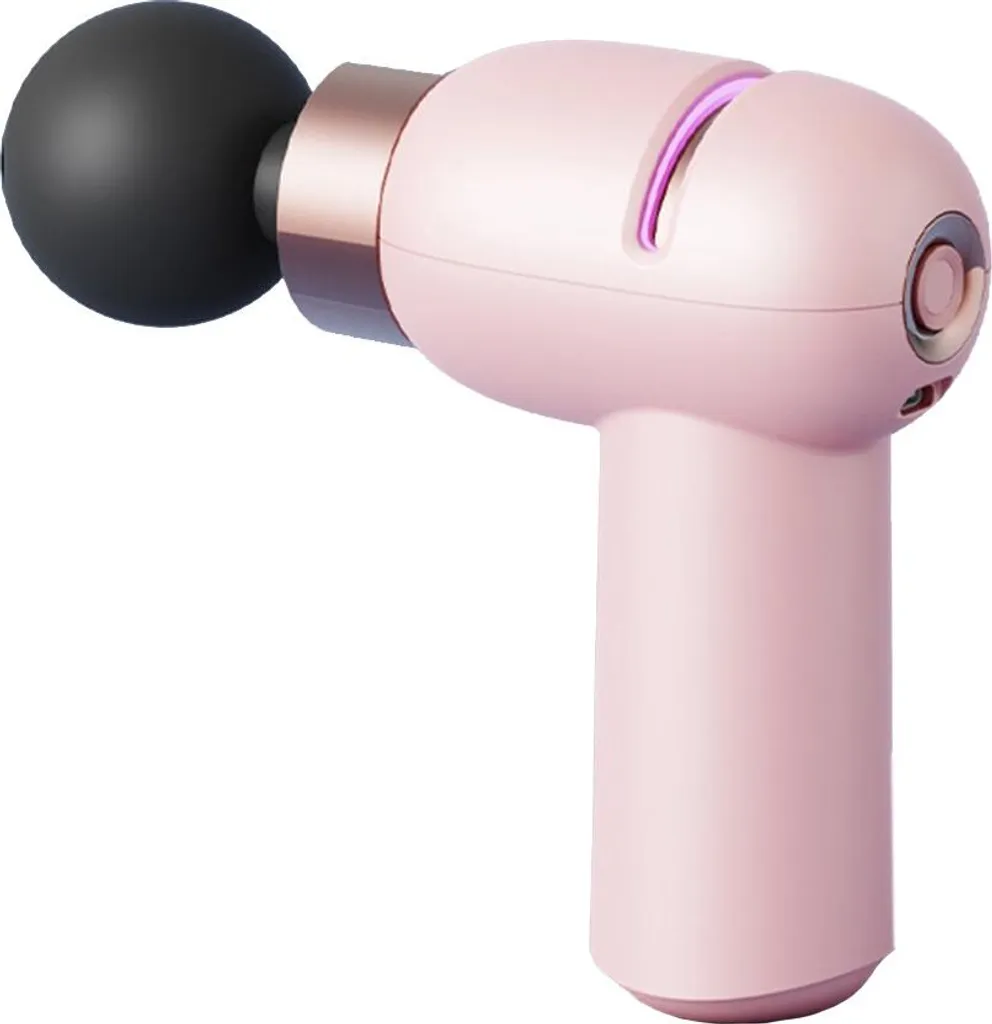 Pistolet de massage fascia contre les douleurs musculaires portable Rose