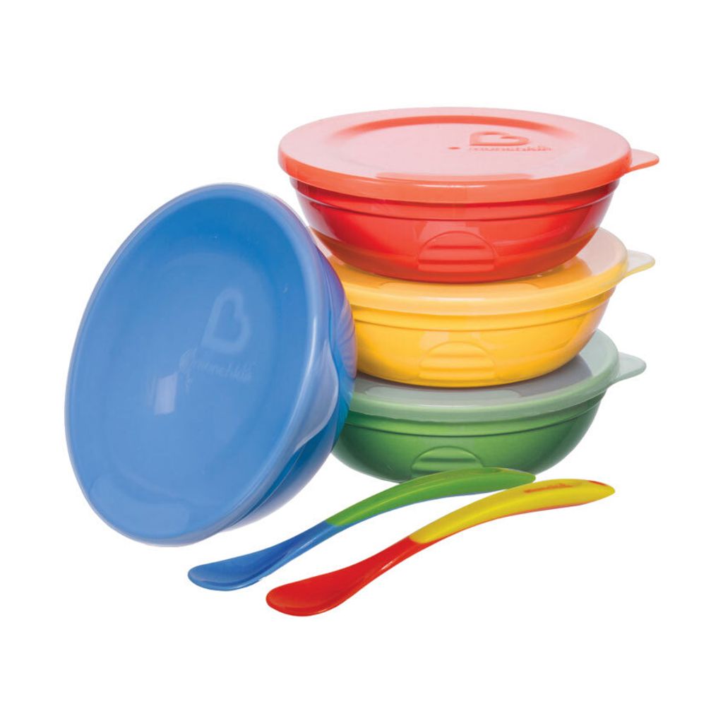 Munchkin LOVE A Bowls 10 Piece SET Baby-Geschirr Produktbild 