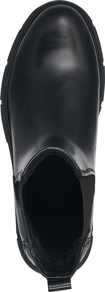 MARCO TOZZI Damen Stiefelette Chelsea Boot Stretch flach Profilsohle 2-25443-41, Größe:38 EU, Farbe:Mehrfarbig