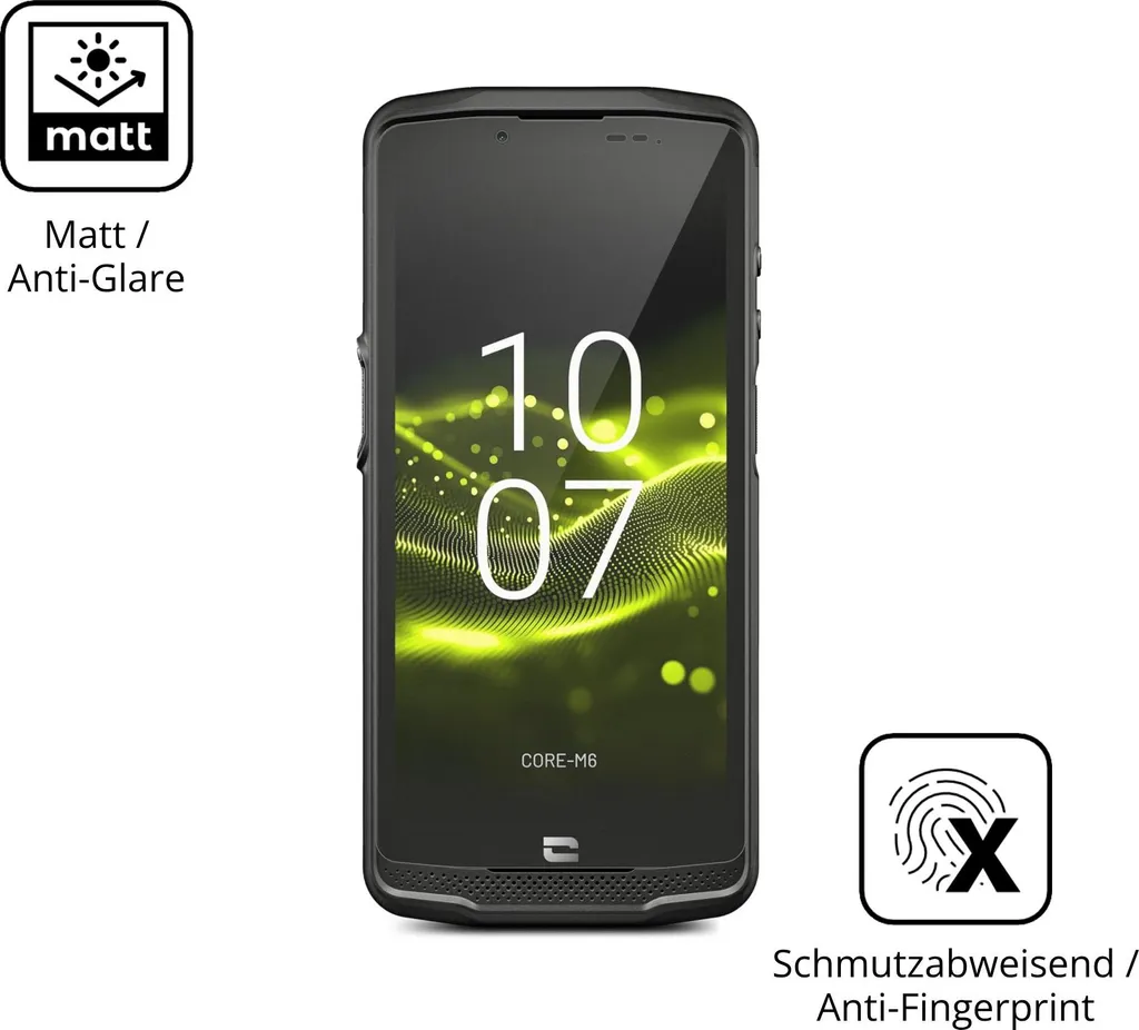 Pellicola Protettiva Privacy 4 Lati Dipos Per Crosscall Core X3 – Anti-sguardi, Resistente Ai Graffi, Made In Germany - 4
