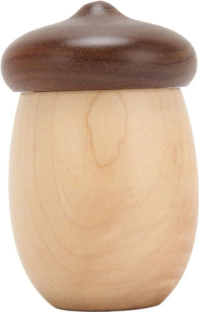 Accessoire brosse à dents pour bureau et restaurant bois motif gland