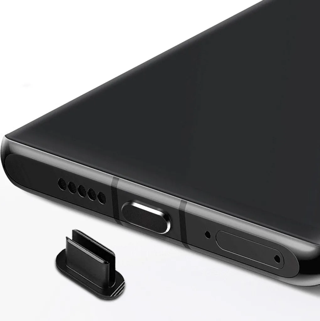 Tappo Tecnico USB-C Cadorabo Nero - Protezione Industriale per Dispositivi