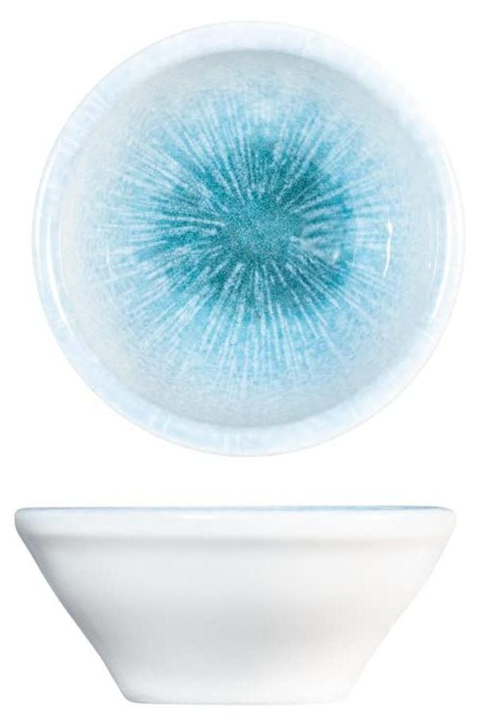 H&H Neptune – Set mit 6 Porzellantassen, 10 cm