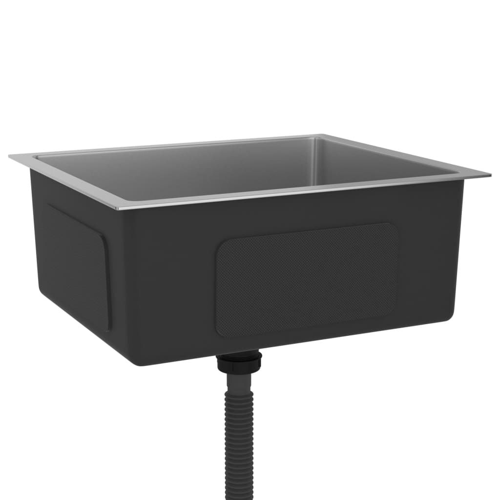 (Design 2026) Handgemachte Einbauspüle Edelstahl - HOMMIE 782476 - Spülen