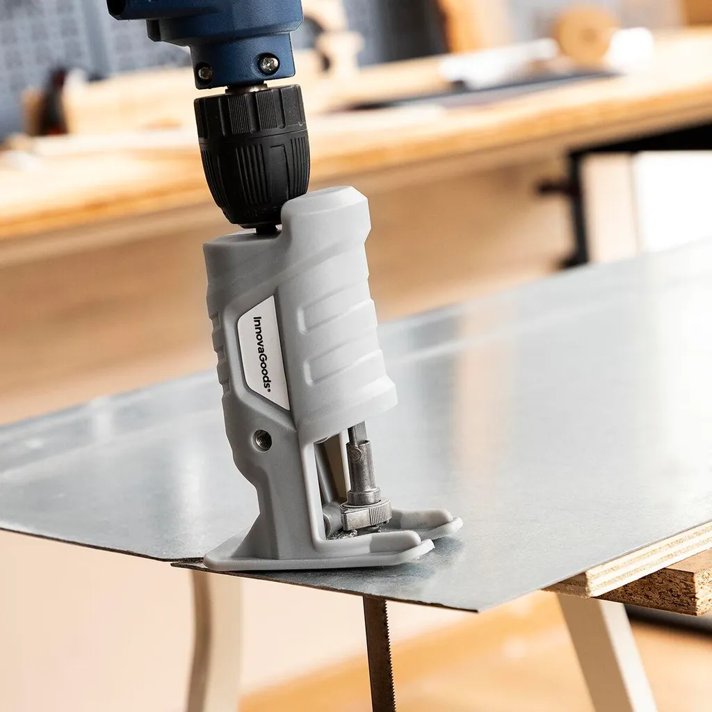 Scie Sauteuse Adaptable pour Perceuse et Visseuse - Kit de Conversion - 7