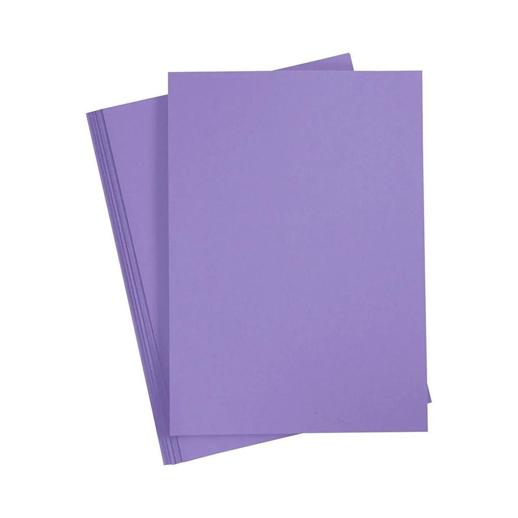 Creativ Company CC farbiger Karton A4 Lila 20 Blatt