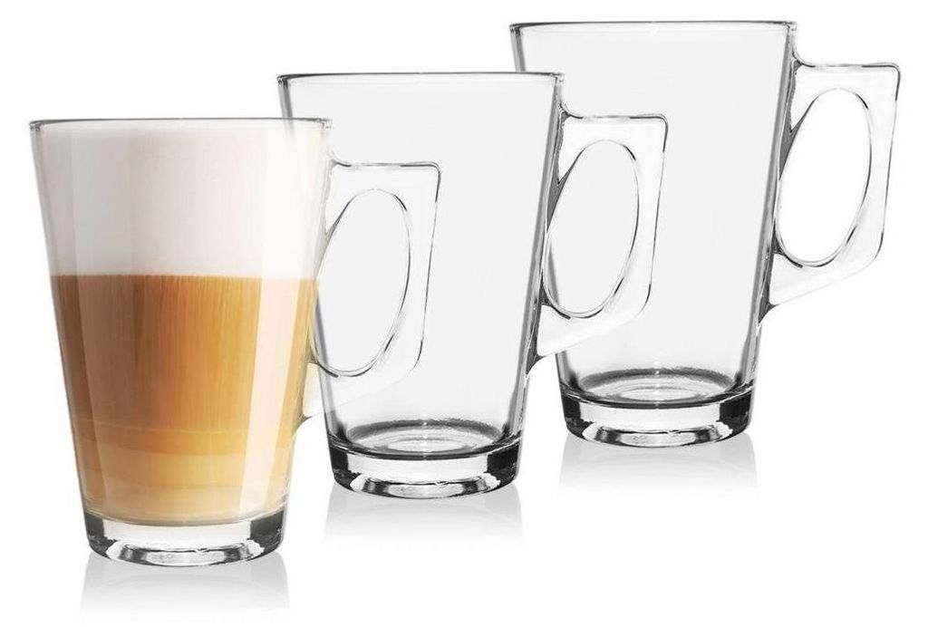 Ensemble de 3 verres robustes pour café, thé et autres Image du produit 