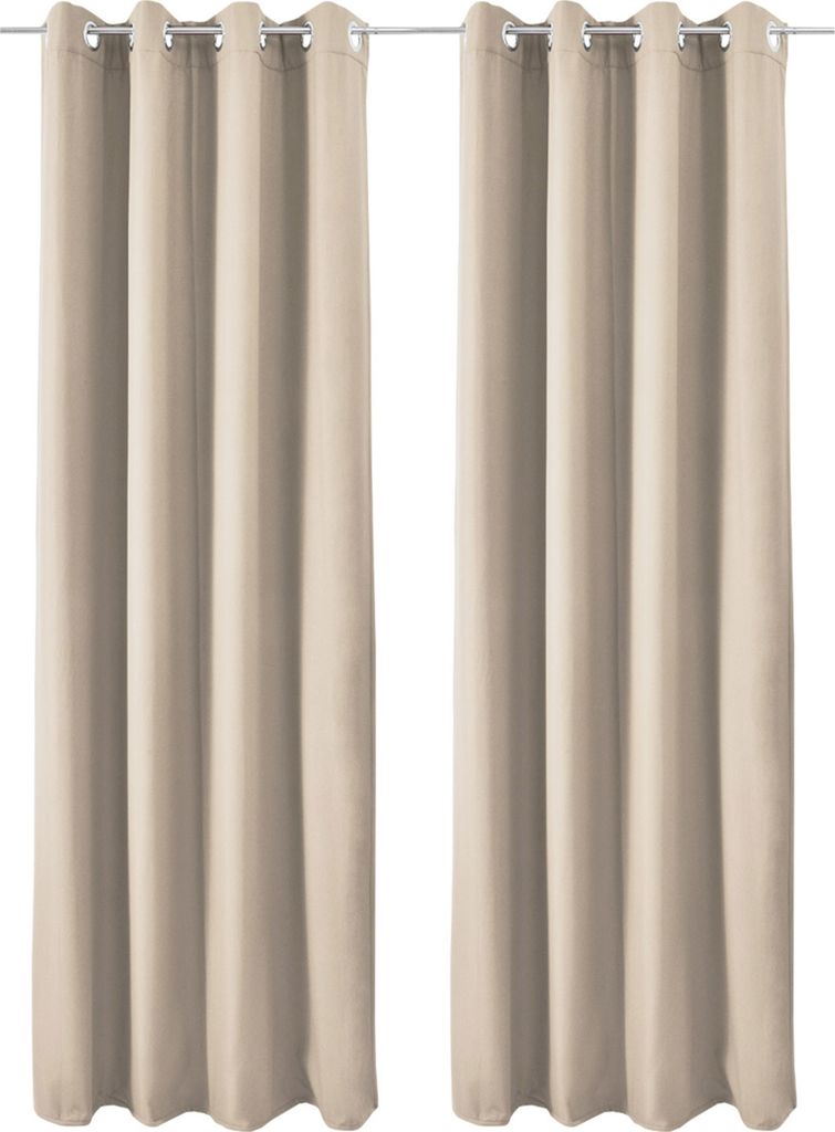 2er Set Ösenschal Amelie Luna thermo 140x245 cm Produktbild 