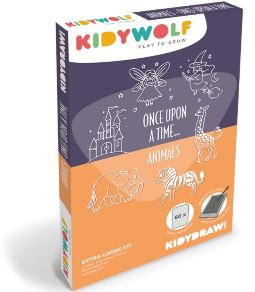 Kidywolf Kidydraw Mini Ricarica C'era una volta e Animali Immagine del prodotto 