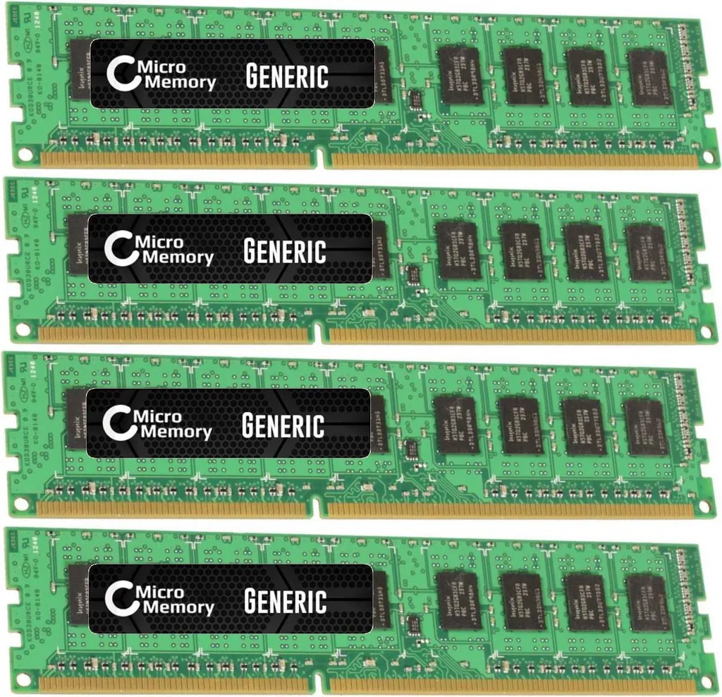 Mémoire CoreParts 32GB DDR3 1600MHz ECC avec Correction d'Erreurs Kit