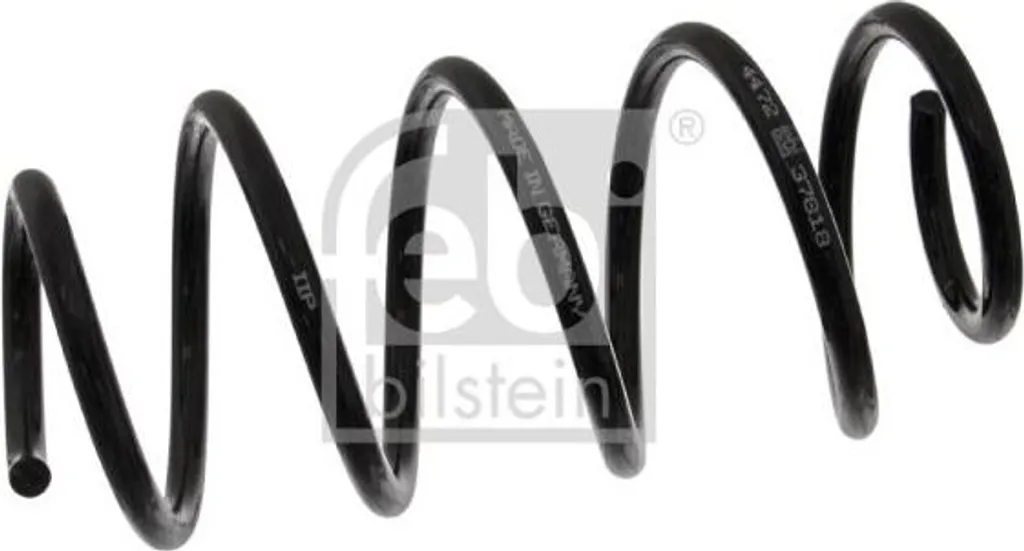 Ressort de suspension robuste FEBI 37818 compatible Seat Leon et Skoda