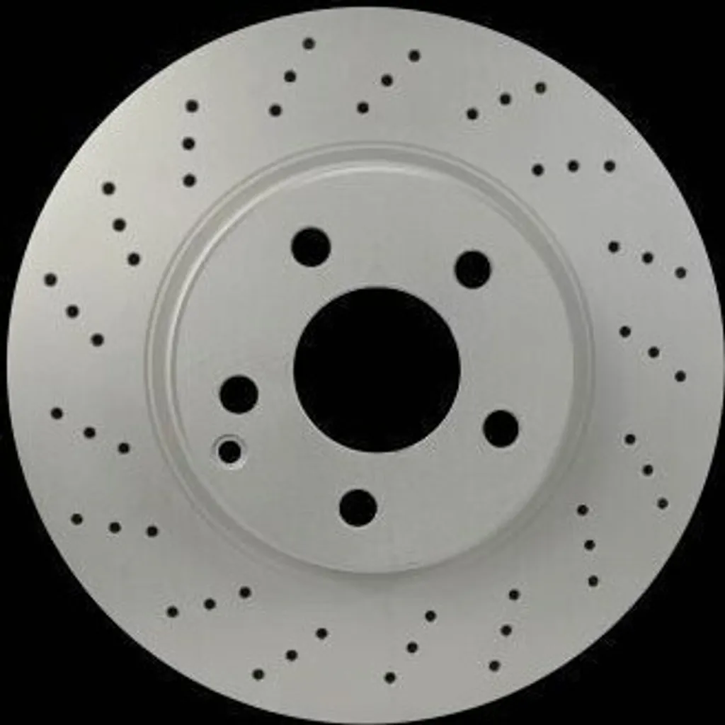 Disque de frein HELLA traité anticorrosion 8DD 355 127-941 OE 2304210412