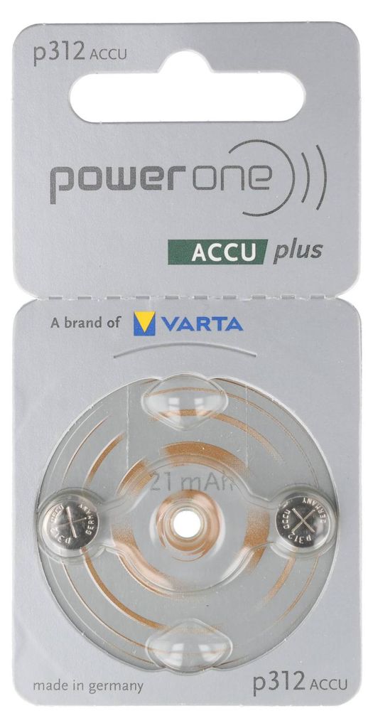 PowerOne P312 PR41 ACCUplus: Baterías recargables para Imagen del producto 