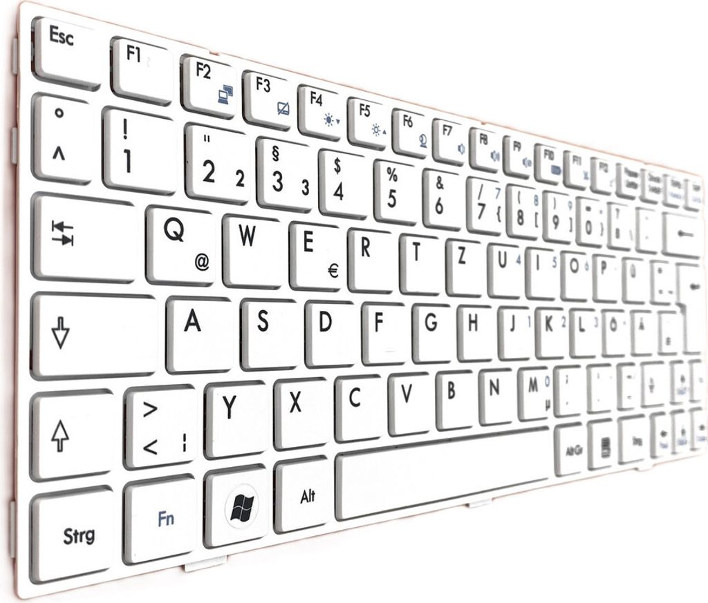 DEUTSCHE - Tastatur keyboard für MSI U135 U135dx U160 U160DX U160MX, V103622BK1 GR