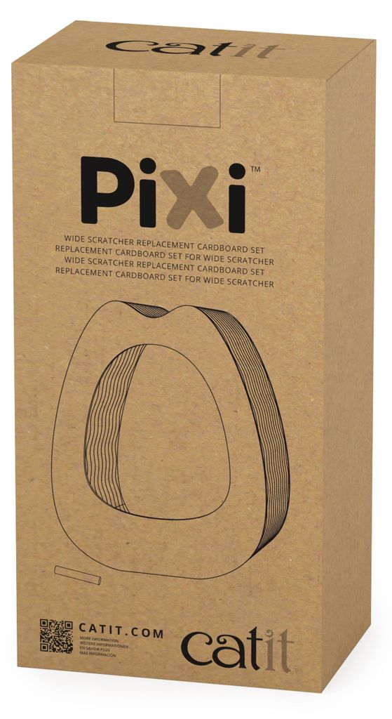 Catit Pixi Ersatzkratzpappe für Scratcher (weit)