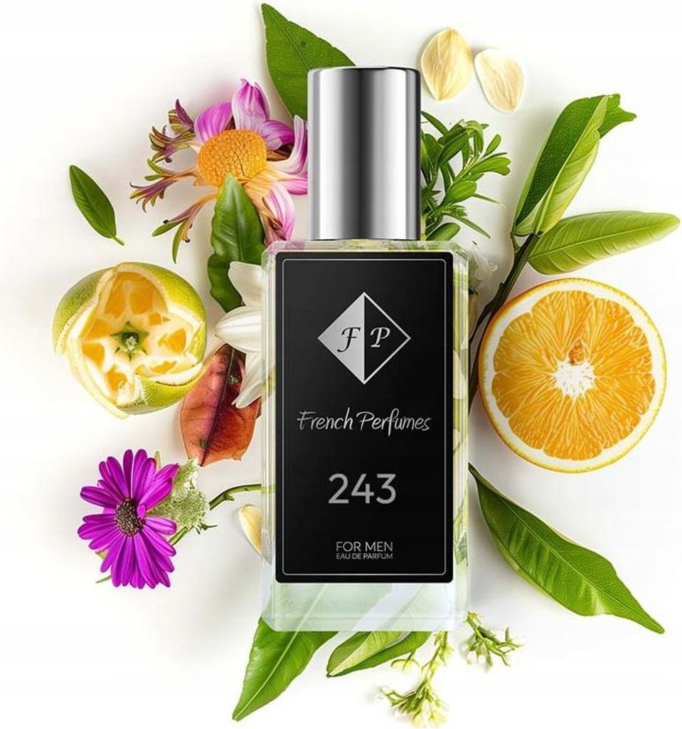 FP French Perfumes | Herrenparfüm Nr. 243 – Myselff – 33 ml – 20 % Parfümöl | Aromatischer Herrenduft – Kompakt, Modern & Langanhaltend