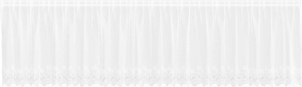 vidaXL Tenda da finestra plissettata, bianca, 600 x 100 cm, Immagine del prodotto 