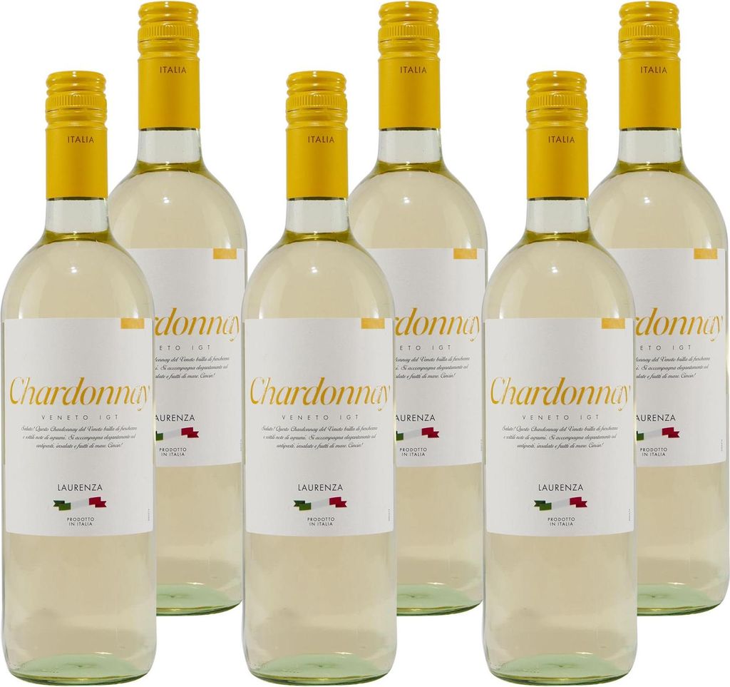 Laurenza Chardonnay IGT -trocken- (6 x 0,75L) Produktbild 