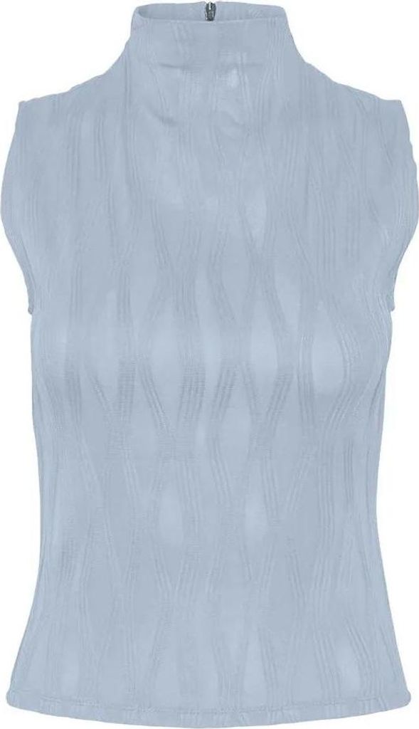 Vero Moda Peony ärmellose Bluse Blau S Damen Blau S