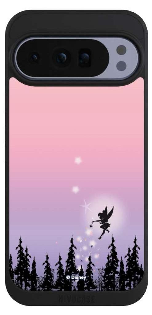 NIVOCASE Handyhülle für Google Pixel 10 Pro XL Hülle NIVOpure Case Schwarz Disney Offizielles Lizenzprodukt Tinkerbell