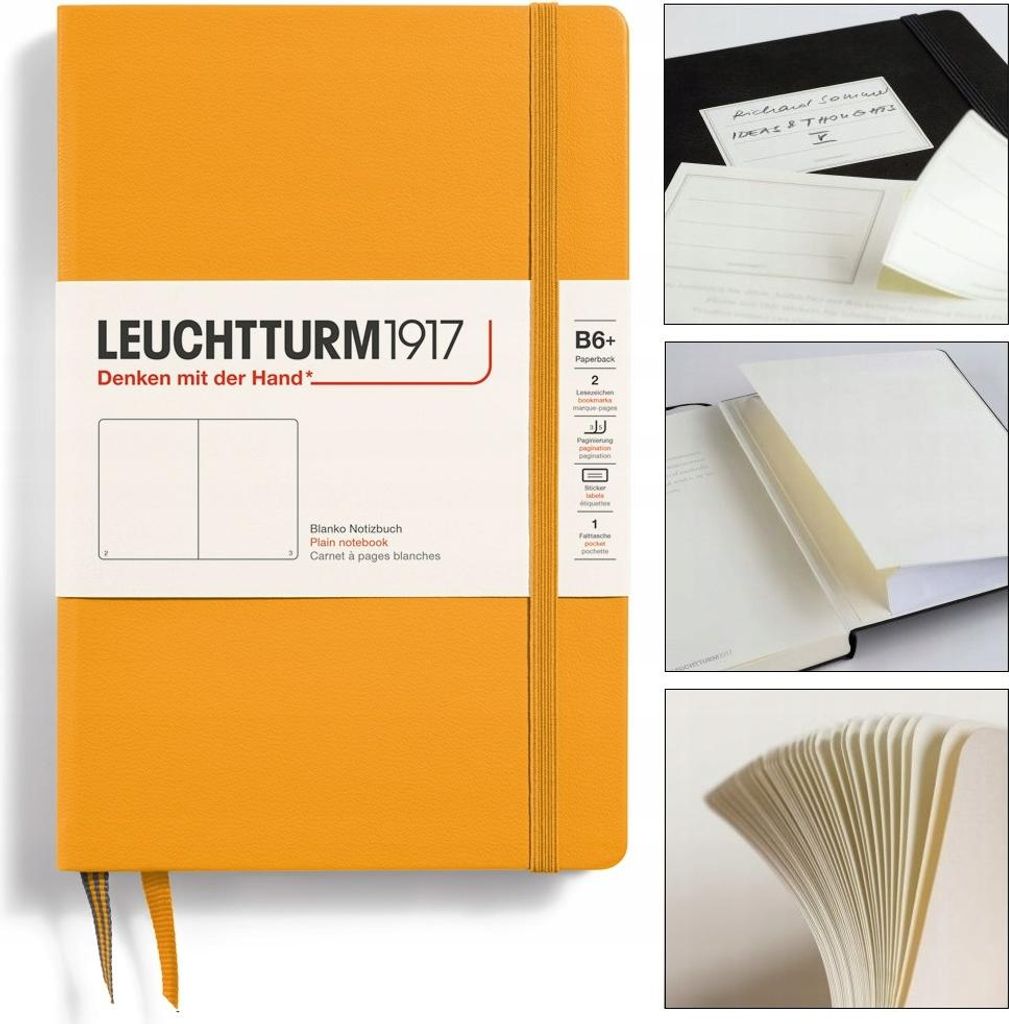 LEUCHTTURM1917 Notizbuch Hardcover B6 glatt