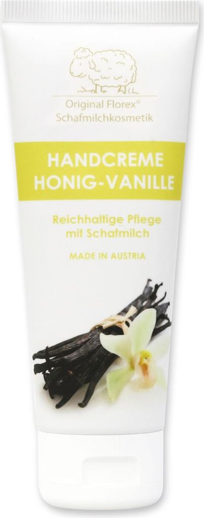 Florex Handcreme Honig-Vanille intensive Pflege mit Schafmilch 75ml