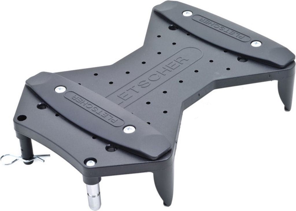 Pletscher ZG-49-500 (Clip) 51866.00 3-Punkt-Kunststoff-Adapter für Pletscher-System-Gepäckträger, schwarz