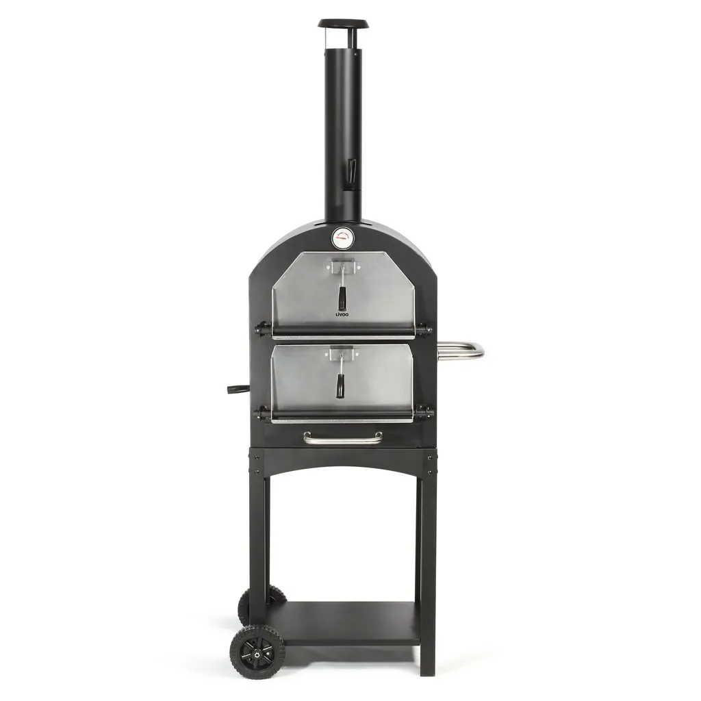 Four à pizza Livoo DOC228 noir 48.5x34cm pour une cuisson parfaite