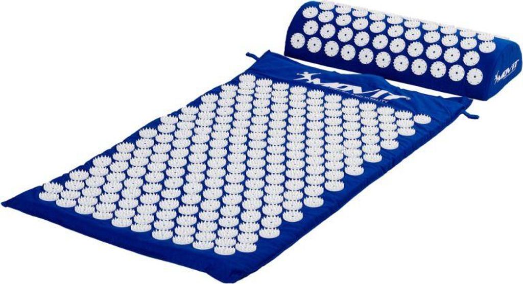 Mata do akupresury z poduszką MOVIT 75 x 44 cm, granatowa Zdjęcie produktu 