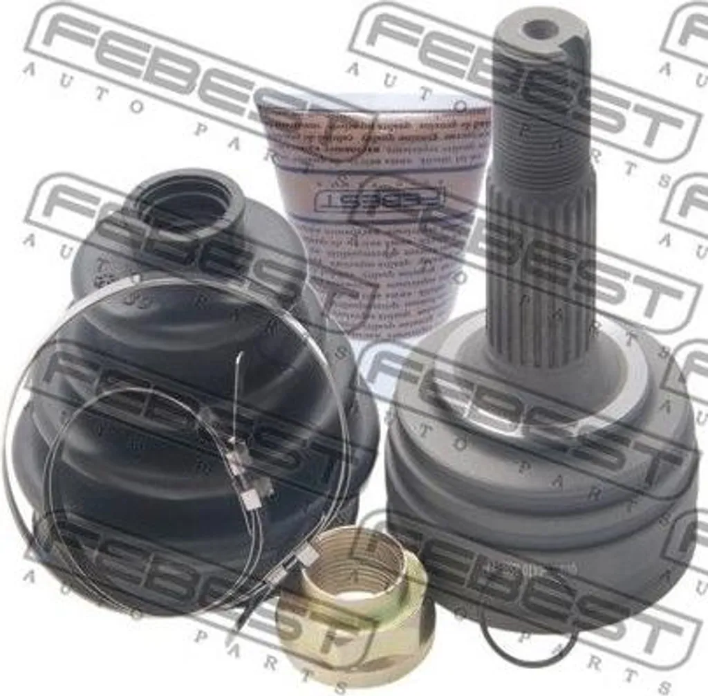 Kit soufflet de cardan FEBEST 0110-KGB10 pour Citroën C1 et Toyota Aygo