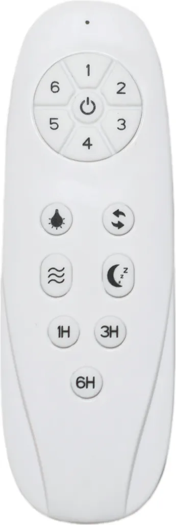 Ventilateur de plafond Punt Blanc à basse consommation avec télécommande