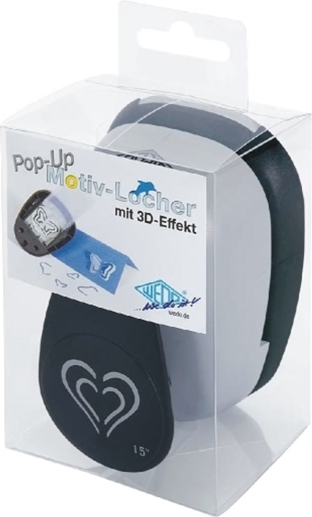 Motivlocher mit 3D-Effekt Schleife