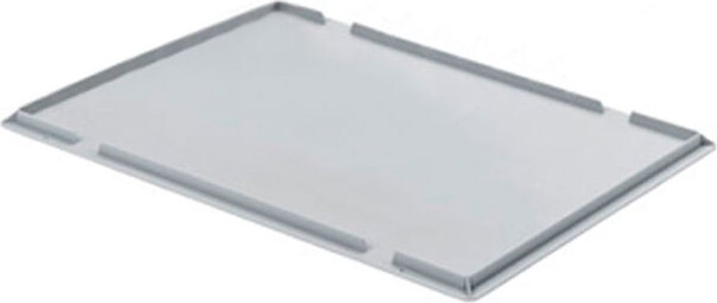 Agrodirect Deckel Zu Eurokasten Industrie Behälter Grau 600x400mm