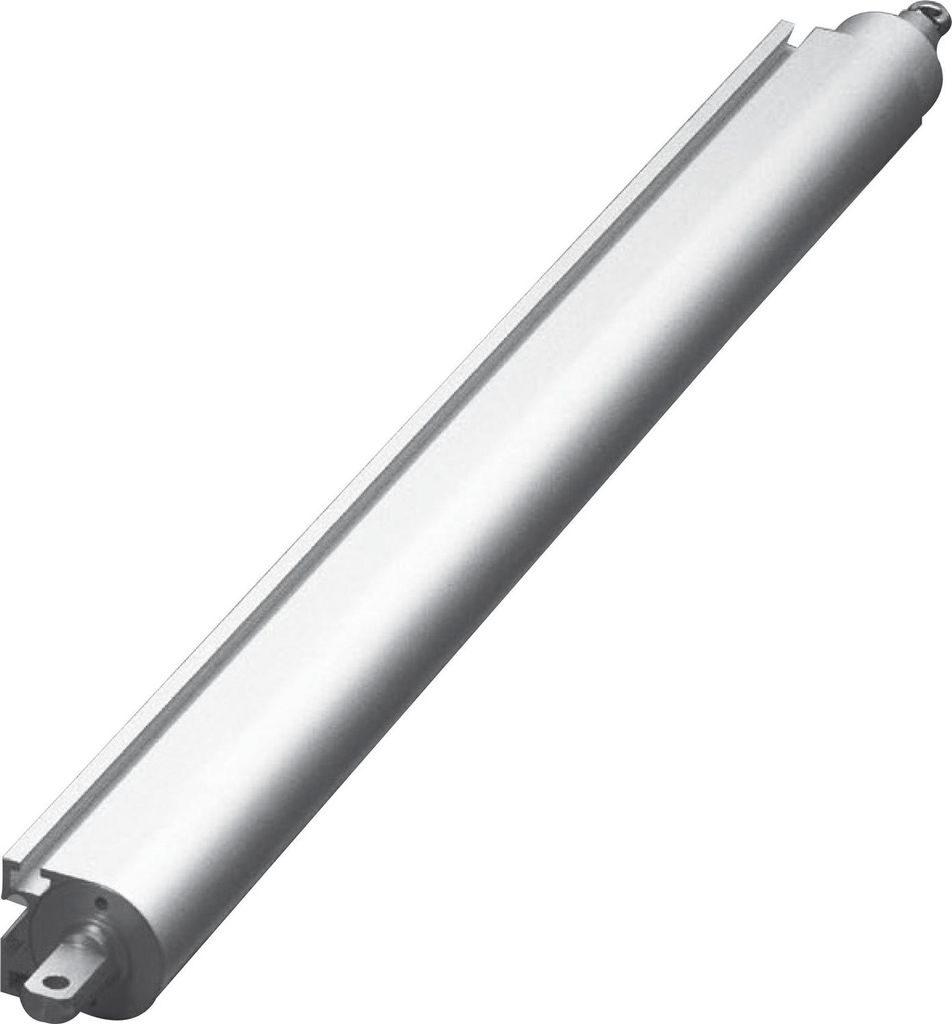HAUTAU Spindelantrieb SA 650 A, 24V, Hub 300 mm, Aluminium silber eloxiert