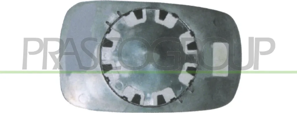 PRASCO RN0847504 Verre de rétroviseur gauche pour Laguna II 7701049062