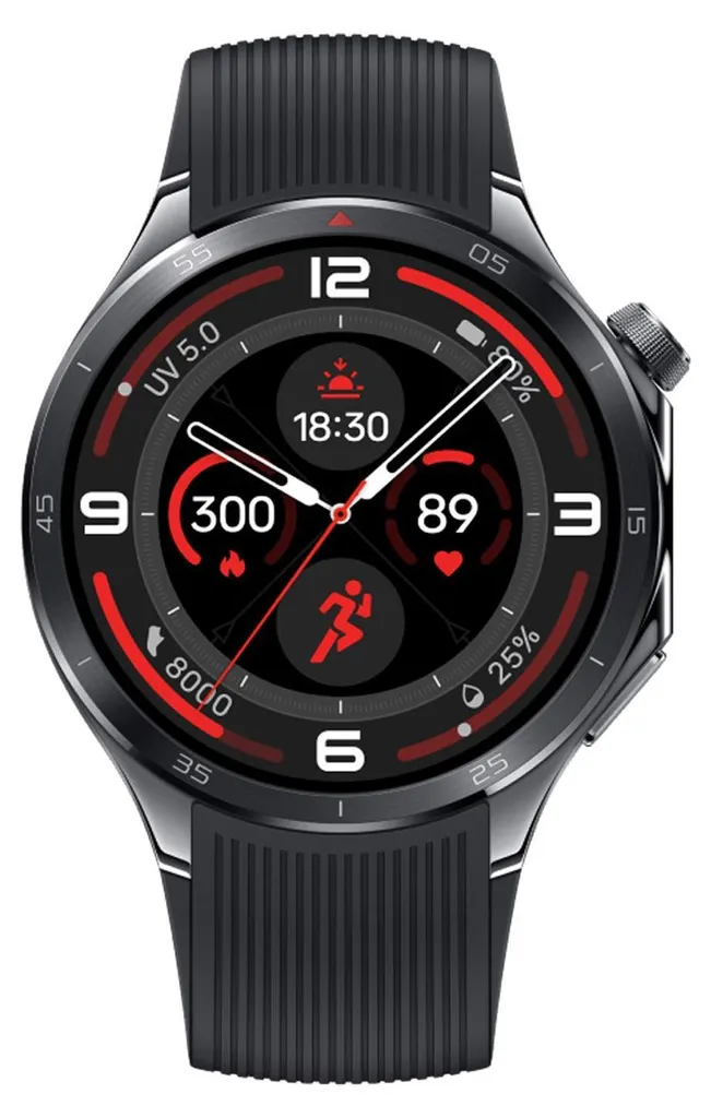 OnePlus Watch 3 Titane Obsidian 46mm avec Suivi Santé et GPS Intégré