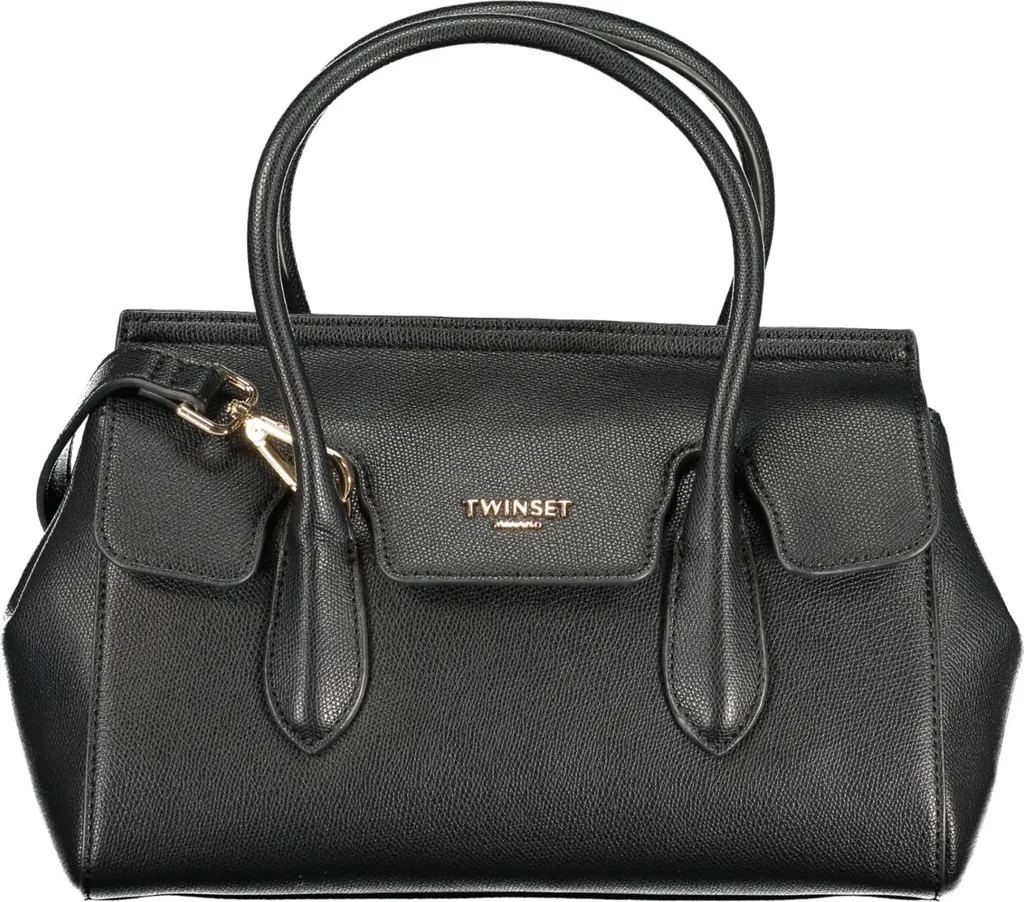 Borsa Donna Nera con Tracolla Elegante e Dettagli a Contrasto | Shop Online