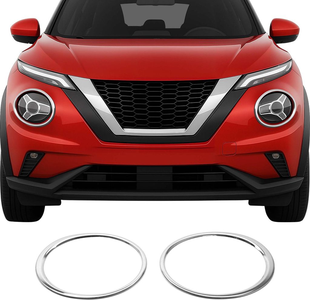 Cadres De Phare Avant pour Nissan Juke 2021-2025 en acier Image du produit 