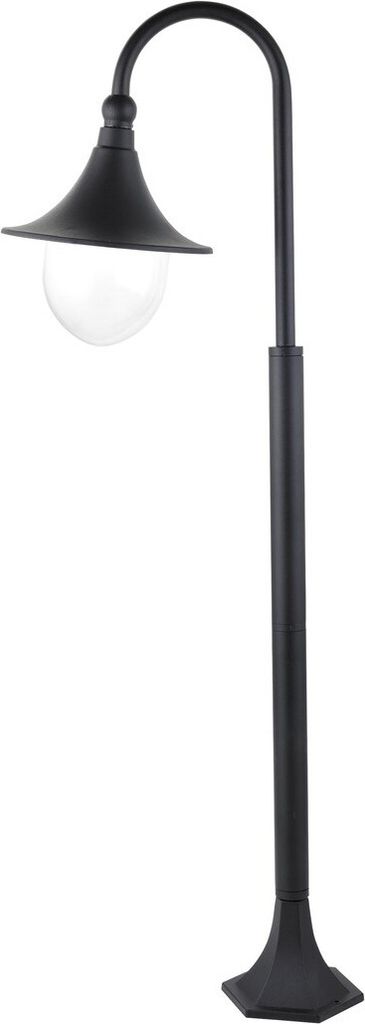 Rabalux Čierna záhradná lampa Konstanz pre žiarovku E27 Obrázok produktu 