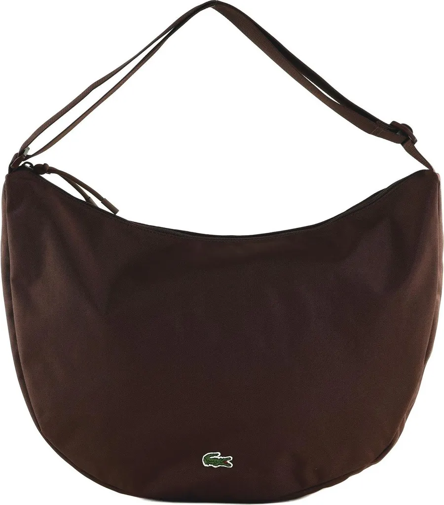 Borsa Lacoste Moon Bag Marrone: Accessorio Tracolla Donna Chic