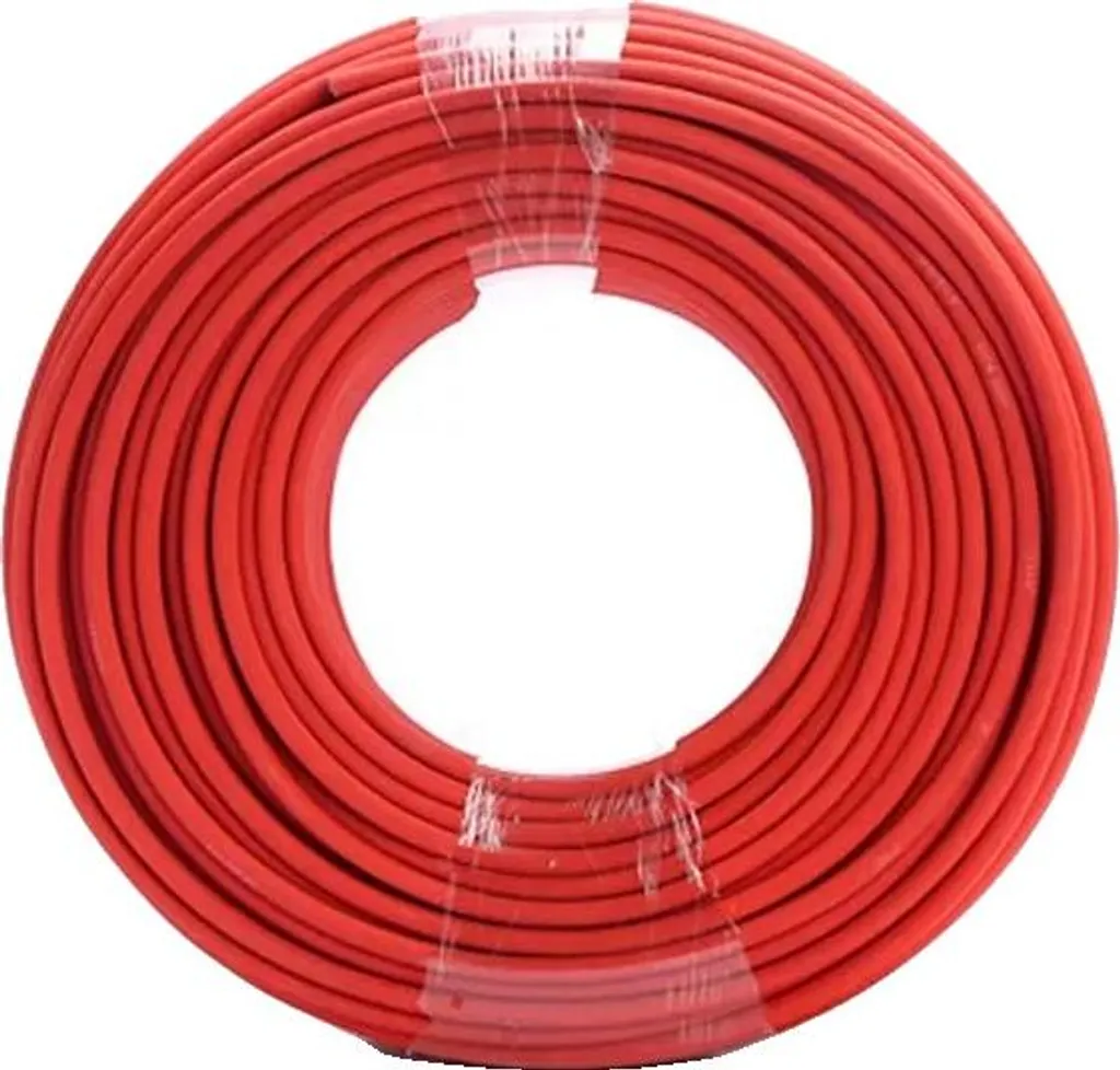 Câble solaire 4mm2 anti-oxydation en cuivre étamé 30M rouge 12 AWG DC