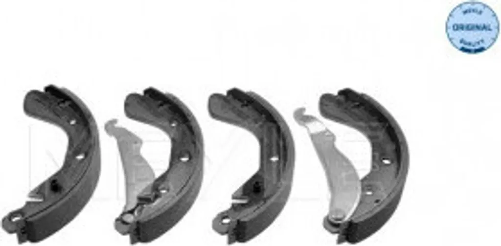Jeu de Mâchoires Frein pour Réparation Opel Corsa C Tigra MEYLE 614 042