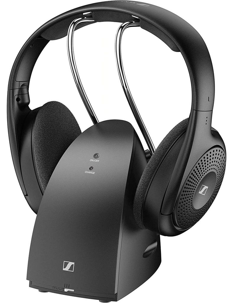 Sennheiser RS 120-II SEC Cuffia TV Wireless Nera On-Ear 60m Zdjęcie produktu 