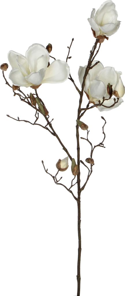 Mica Decorations Kunstliche Blumen Magnolienzweige - 90 cm Produktbild 