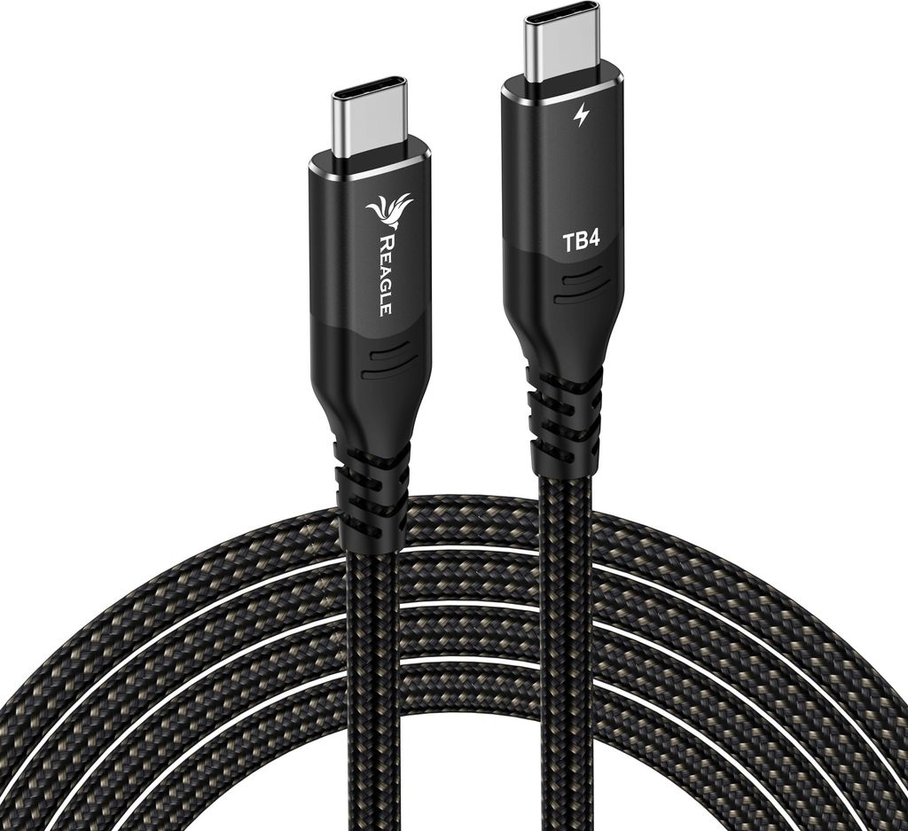 Reagle THUNDERBOLT 4 PRO USB-C PD 100W 8K 40 Gbps Macbook Pro Air 2m Kabel