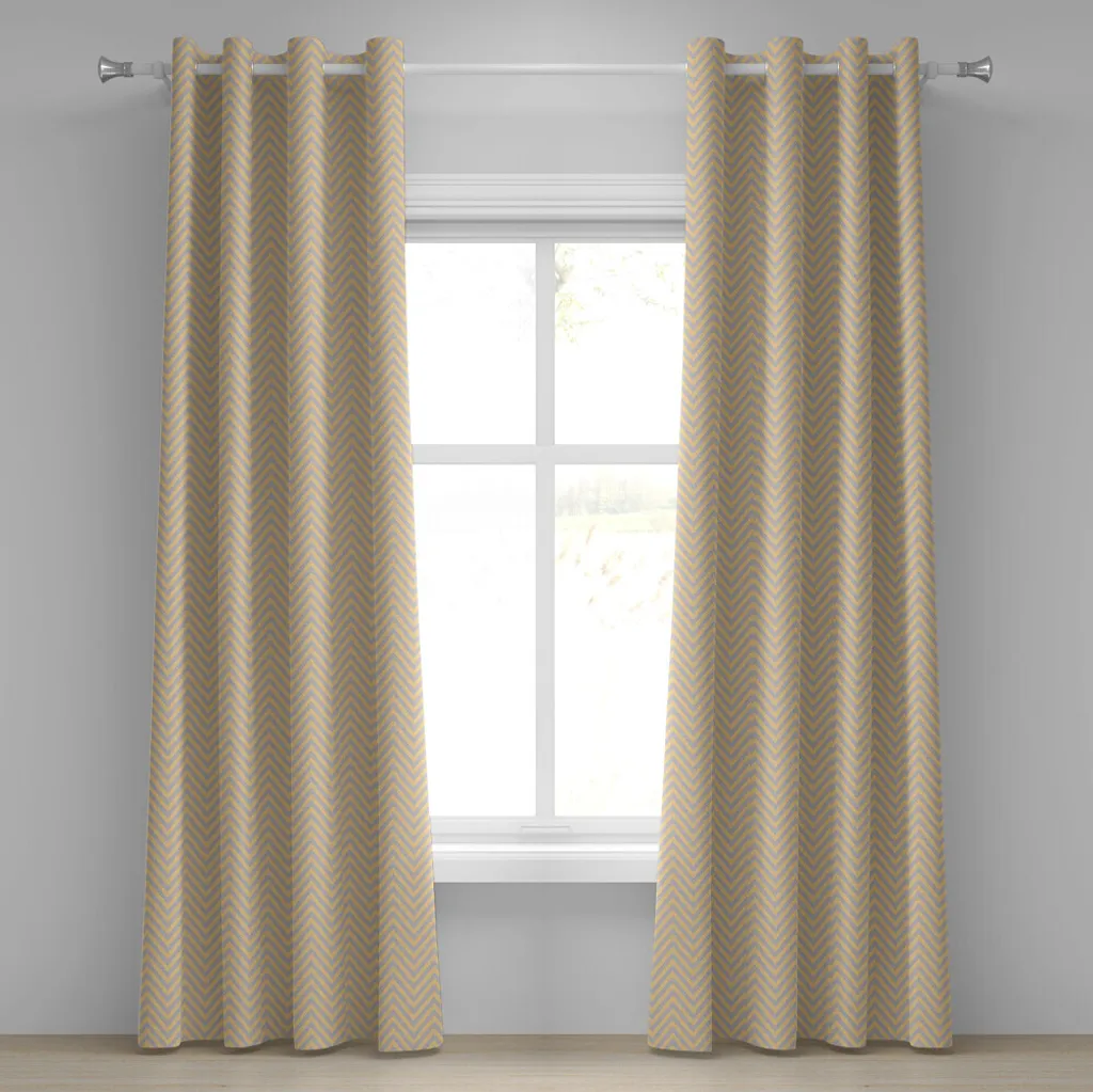 Rideau de salon vintage 280x245 pour habiller vos grandes fenêtres