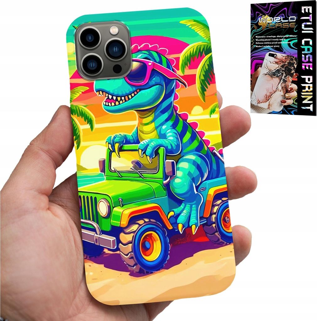 Fall Für Iphone 11 Pro - Dinosaurier In Einem Lkw-Designs Für Kinder
