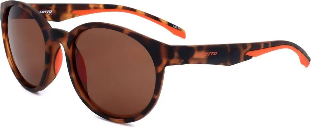 Lunettes de soleil de forme rectangulaire Lotto LS1006 coloris écaille