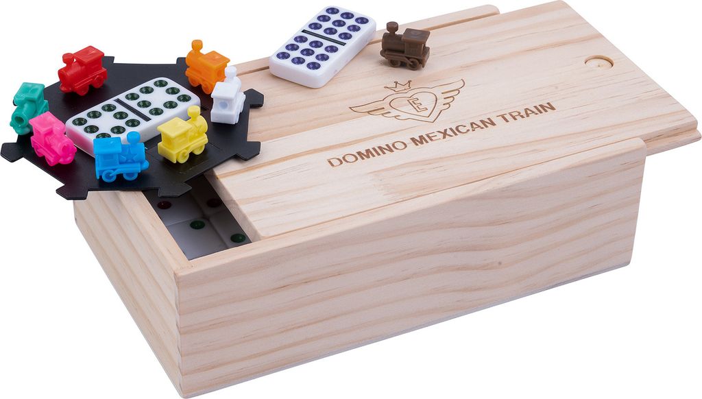 Mexický vlak Double 9 Domino-Spiel Obrázok produktu 