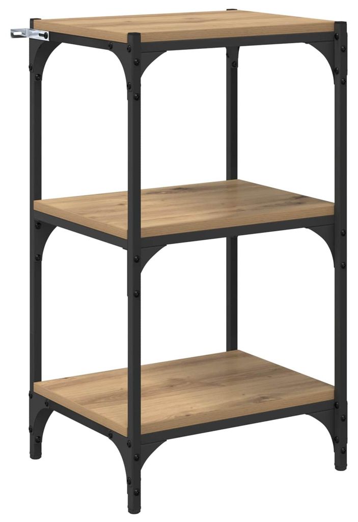 “2026 Modern“ Braun Bücherregal Artisan-Eiche 40 x 33 x 70,5 cm Holzwerkstoff - Designermöbel 73091 - Bücherregale